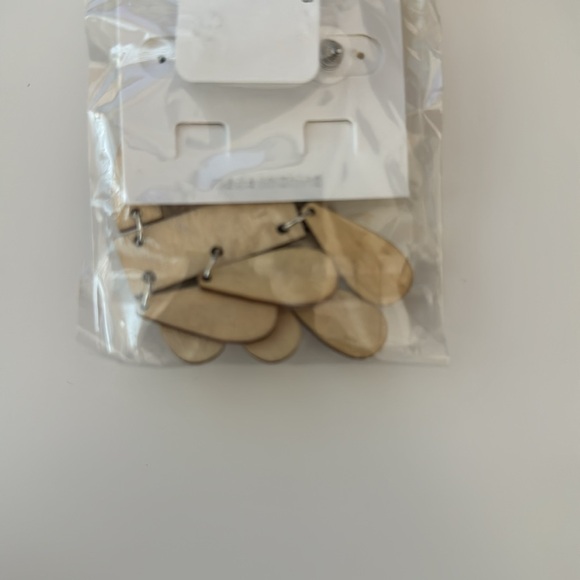 NWT SSYS brand Brown Animal Print Teardrop Earrings for pierced ears - Picture 3 of 3